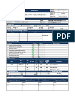 Habilitacion Y Colocacion de Acero: Formato