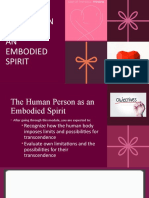 Week 5 Embodied Spirit