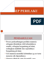 KONSEP PERILAKU MANUSIA