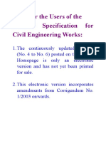 CEDD General Specification For Civil Engineering Works (1992 Edition) Volume 3 of 3 (Amendment No. 2003-1)