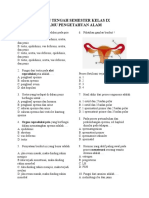 Uts Ipa KLS 9 Revisi