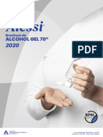 Brochure Alessi Alcohol Gel 70