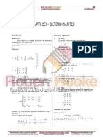 Matrices y Determinantes