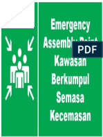 Emergency Assembly Point Signage