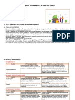 5° Grado - Experiencia de Aprendizaje N°08