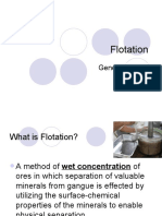 Froth Flotation Theory and Process