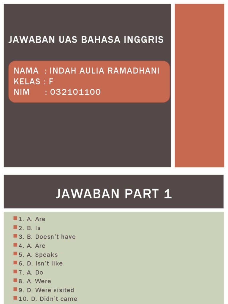 Uas Indah Aulia Ramadhani Pdf