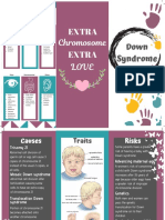Sample 3 - Down Syndrome Brochure