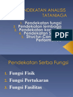 Pendekatan Analisis Pemasaran Pertanian