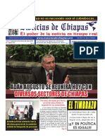 Periódico Noticias de Chiapas, Edición Virtual Martes 18 de Octubre de 2022
