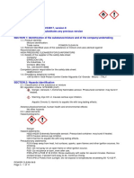 Power Clean MSDS