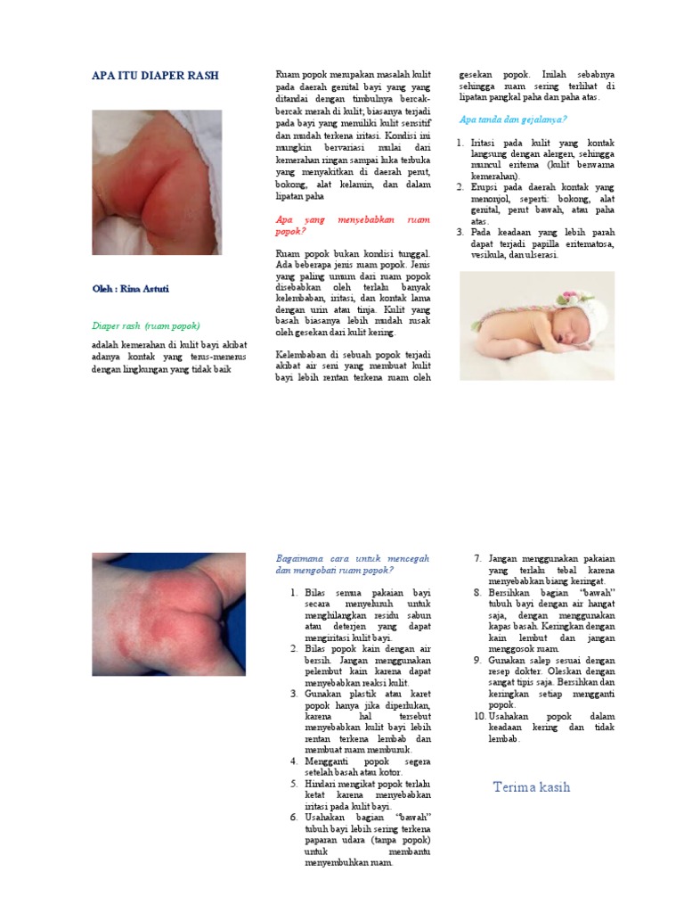 Leaflet Diaper Rash PDF