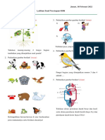 Latihan Soal Persiapan KSN IPA Kompetensi 1-25 (Isian & Essay)