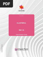 CP R81.10 ClusterXL AdminGuide