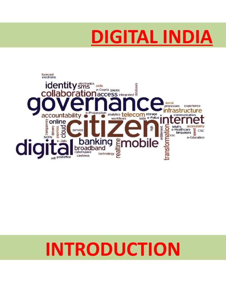 Digital India Pdf Computer Security Security