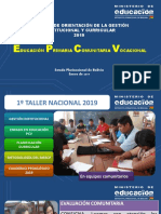 Taller Nacional 2019 Primaria