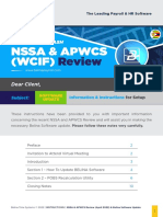 Belina Zw-Nssa & Apwcs (Wcif) Changes 2022