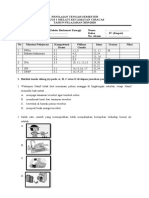 Soal PTS Ganjil Kelas Iv Tema 2