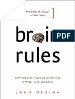 Brain Rules by John Medina (Exercise Chapter)