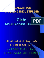 Pengantar Higiene Industri 31 8 2022