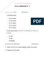 Matlab Set 5