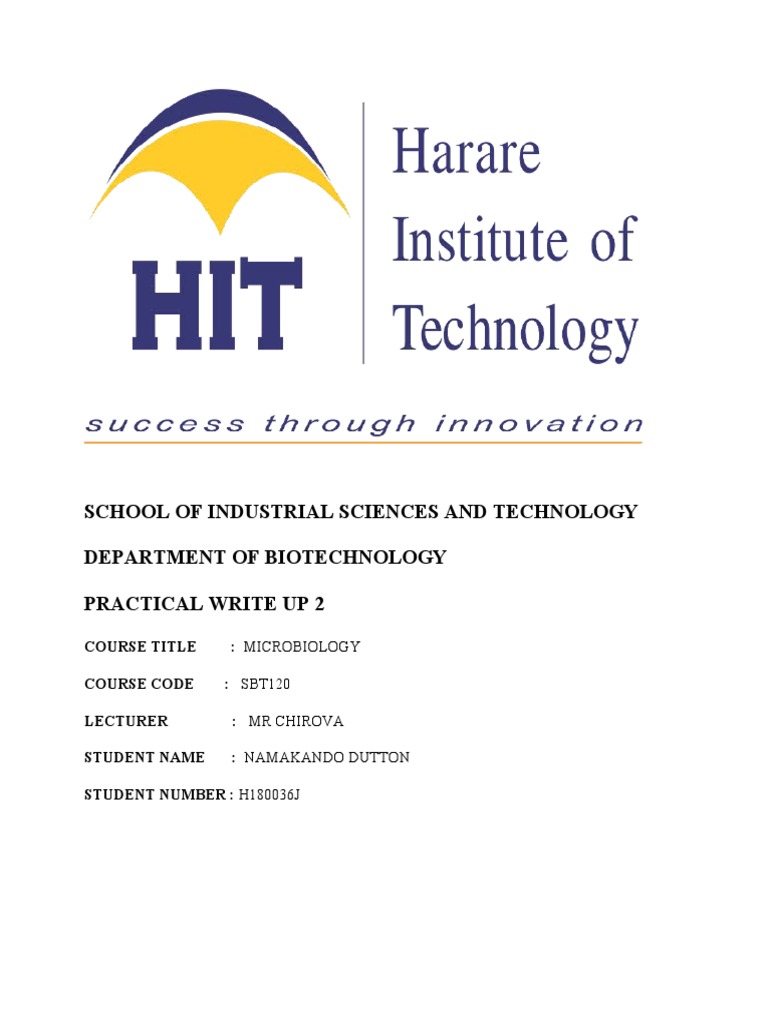 Microbio Prac Write Up 2 | PDF | Staining | Eye