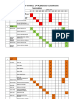 Jadwal Audit Internal 2019