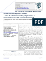 Analysis of Accidents Caused by Problems in The Drainage Infrastructure of Highways in Brazil