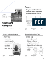 Foundations and Structural Design