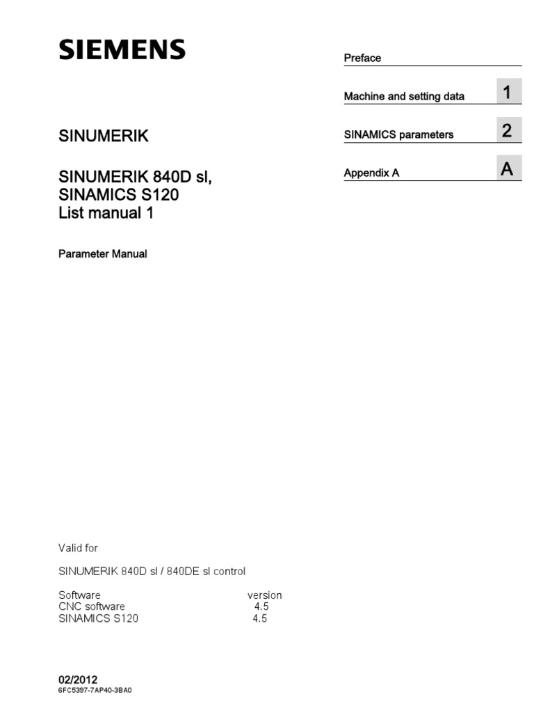 Manual Lista Parametros MD | PDF | Parameter (Computer Programming