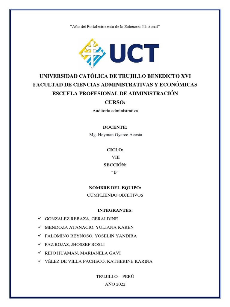 Auditoría Logística en CONDIAL E.I.R.L. | PDF | Auditoría | Logística