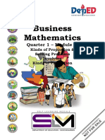 Bus - Math11 - Q1mod3of8 - Kinds of Proportion Solving Problems Involving Kinds of Proportion - v2 SLM