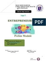 Entrep Prelim Module 2022