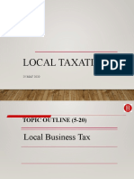 Local Taxation Updated