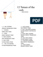 12 Tenses of The Verb