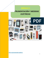 Instrumentación eléctrica: mediciones eléctricas y tipos de instrumentos
