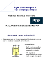 Biotecnología cultivos microbianos