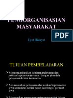 Pengorganisasian Masyarakat