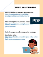 Tautan Artikel Praktikum Ke PDF