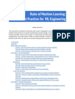 QUAN TRONG Rules of Machine Learning - Best Practices For ML Engineering