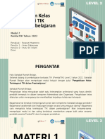 Paparan Modul 7 Pengelolaan Kelas Terintegrasi TIK Dalam Pembelajaran