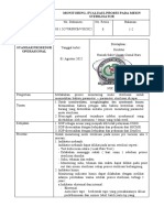 Monitoring, Evaluasi, Proses Pada Mesin Sterilisator