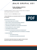 Análisis Del Sistema Logístico de Una Empresa