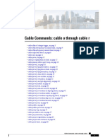 Cisco Cable Command Reference Cable - P - Through - Cable - R