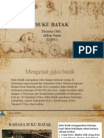 Suku Batak - Alfian Nazar