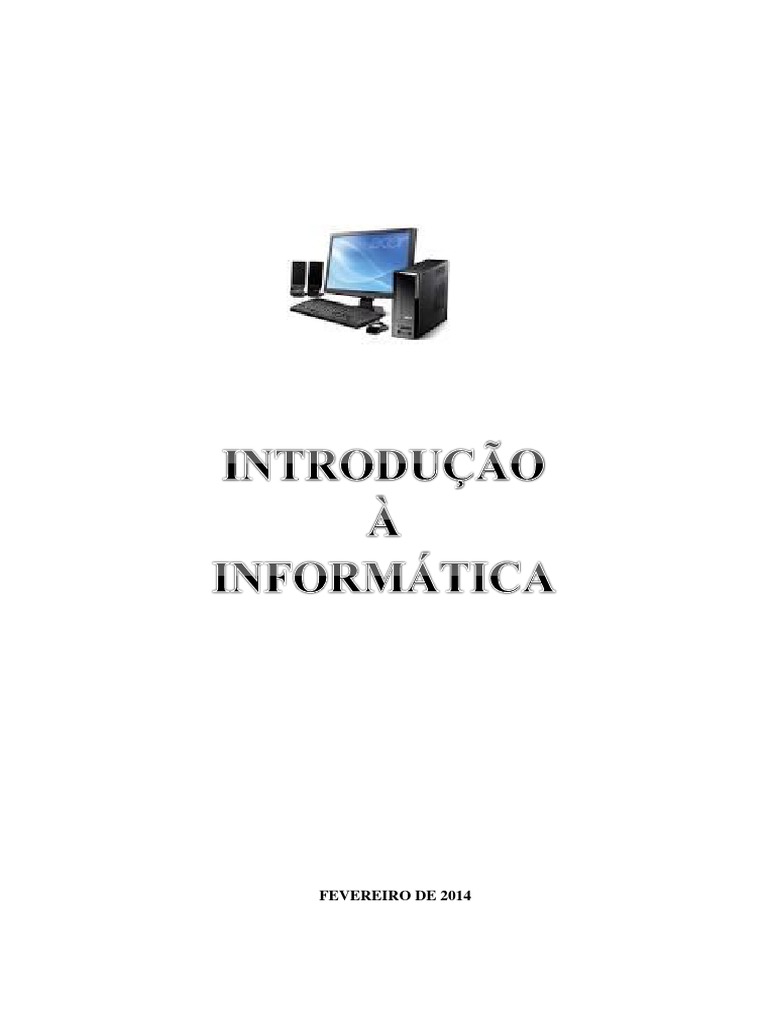 Introducao A Informatica 2014 Pdf Rede De Computadores Vírus De