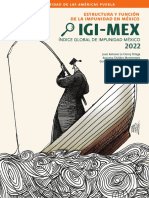 Índice Global de Impunidad México 2022