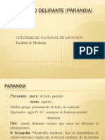 7-Trastorno Delirante (Paranoia)