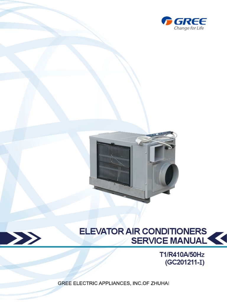 Elevator Air Conditioner 27955 PDF Air Conditioning Heat Exchanger