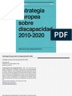 Estrategia Europea Sobre Discapacidad 2010-2020